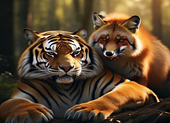 狐假虎威的故事完整版，狐假虎威的故事完整版下载