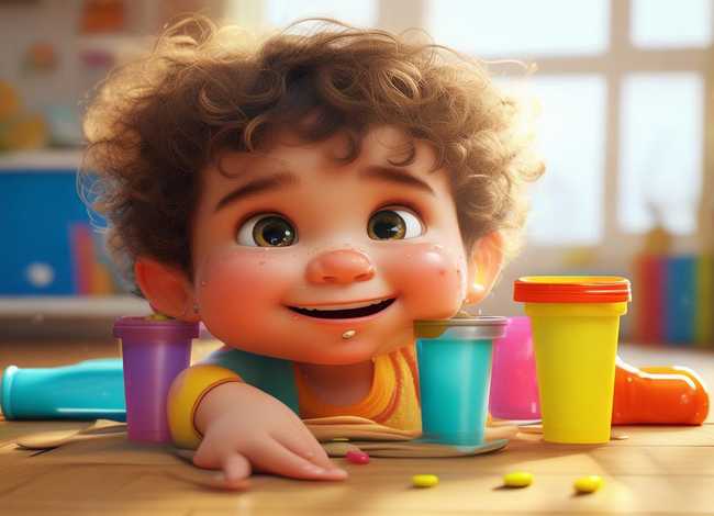 儿童喝水简笔画、儿童喝水简笔画图片