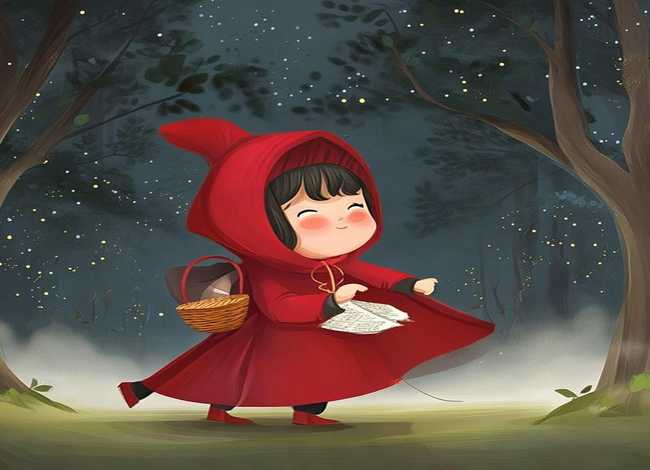 童话故事小红帽儿童书、儿童童话故事书小红帽
