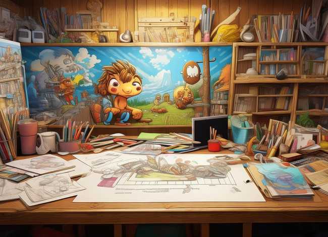 儿童故事漫画制作、故事漫画的制作过程