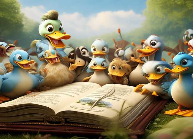 鸭子故事大全；鸭子故事大全图片
