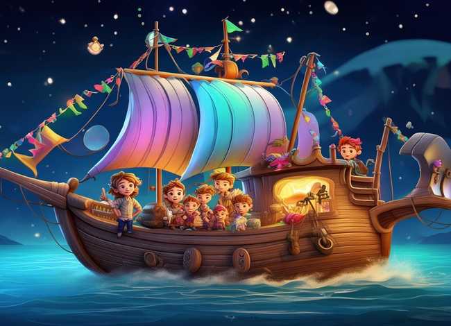 儿童睡前故事海盗的故事；睡前小故事海盗的故事