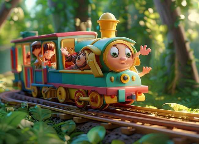 火车故事幼儿、小火车幼儿故事