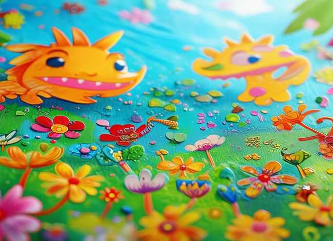 幼儿绘本故事封面儿童画高清大图、幼儿绘本故事封面 简笔画