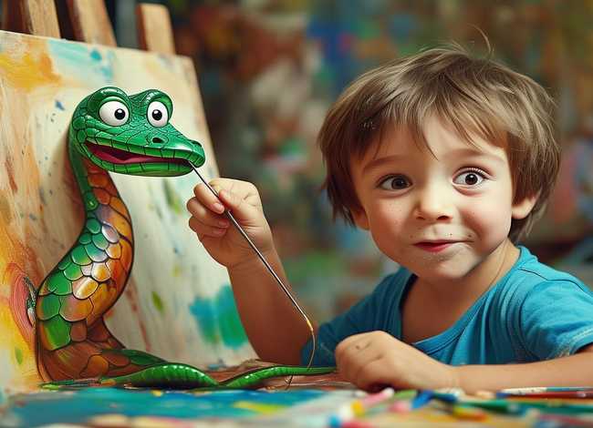 画蛇添足儿童故事作者（画蛇添足寓言故事作者）