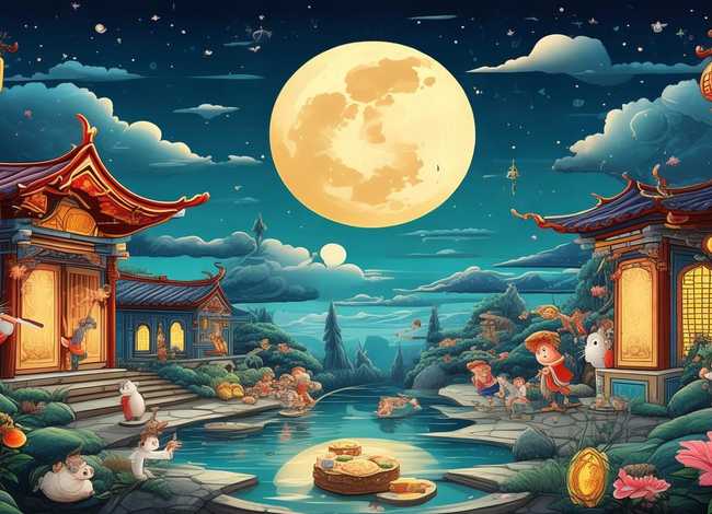 中秋节传说10个小故事，中秋节传说10个小故事视频