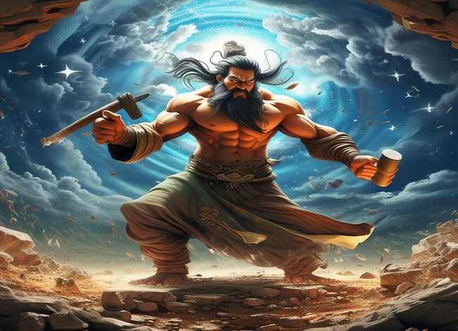 盘古开天地故事完整版 盘古开天地故事完整版中国神话故事