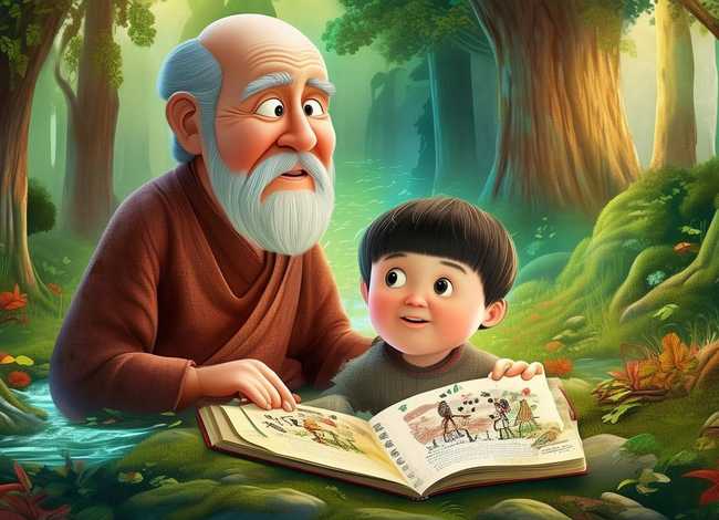 东郭先生的故事完整版儿童可打印；东郭先生故事幼儿完整版