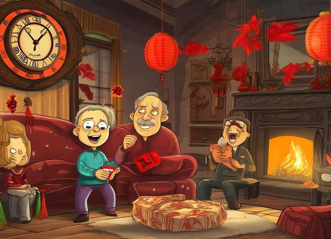 除夕的故事绘本图片 - 除夕的故事绘本图片大全 除夕的故事绘本图片 - 除夕的故事绘本图片大全