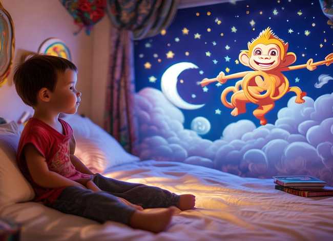 孙悟空故事儿童睡前故事、孙悟空故事睡前故事文字版