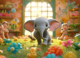 幼儿大象故事，关于大象的故事幼儿园