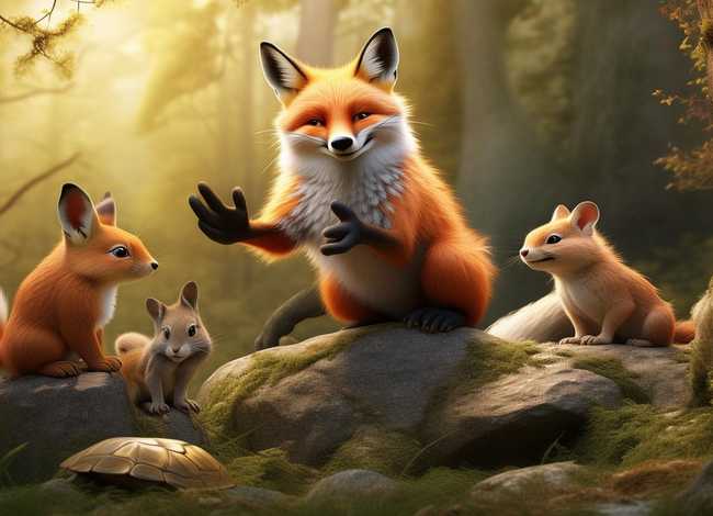 狐狸的故事寓言故事、狐狸的寓言小故事