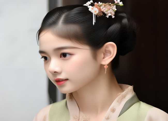 汉服发型儿童女 - 汉服发型儿童女怎么扎简单