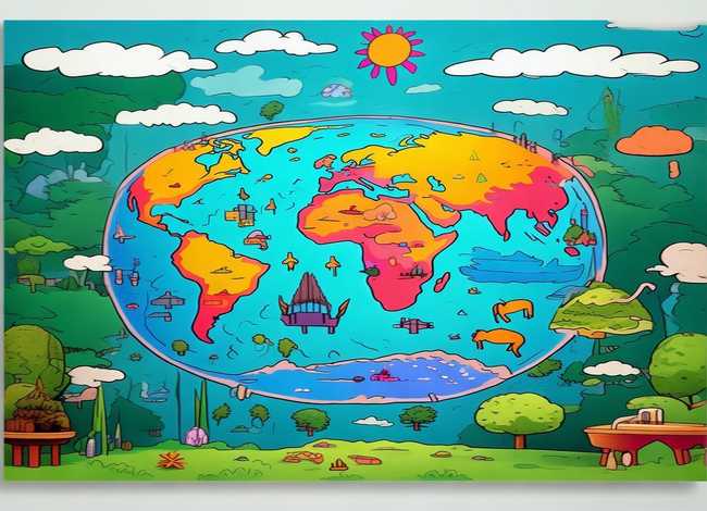 地球的故事手抄报，地球的故事手抄报简单又好画