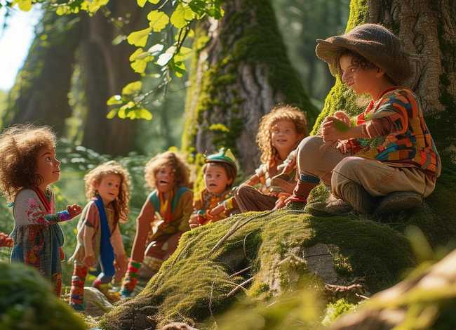 勇敢的故事儿童 - 勇敢的故事幼儿