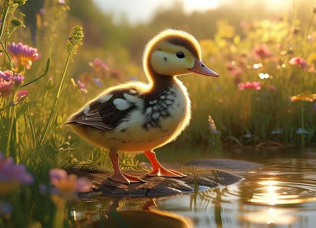 丑小鸭的儿童故事 - 丑小鸭的故事幼儿故事