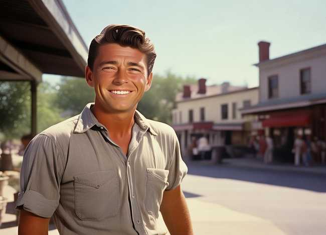 里根小时候故事简单概述 - 里根年轻时候