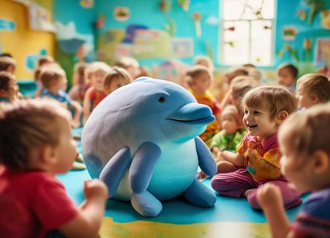 海豚小故事幼儿园、小海豚的幼儿故事