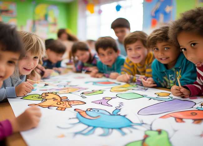 动物的故事怎么画(二年级下册)图片（动物的故事怎么画二年级下册图片）