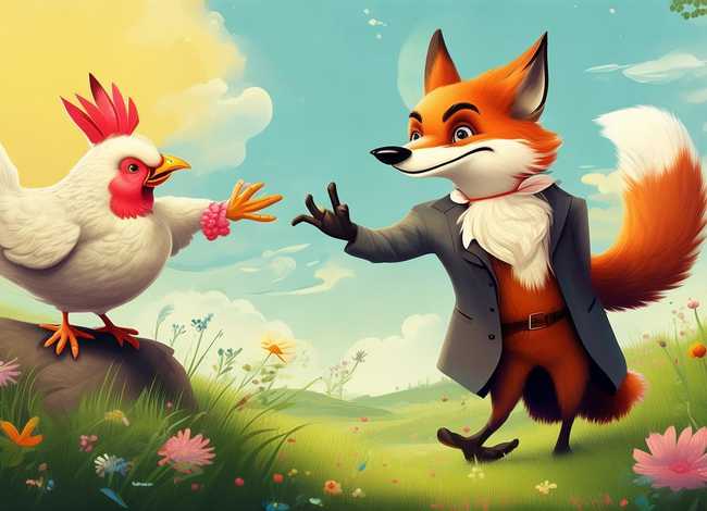 伊索寓言故事绘本绘画作品，伊索寓言经典故事绘画