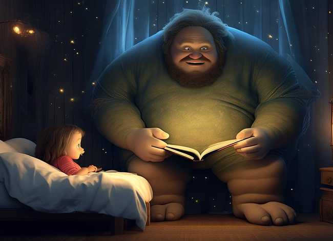 儿童巨人睡前故事，大巨人睡前故事