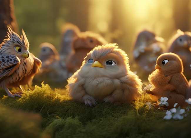 儿童故事生病的百灵鸟、有关百灵鸟的故事