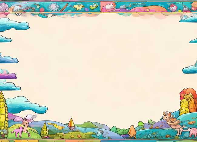 儿童故事手抄报模板 - 幼儿故事手抄报