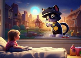 儿童睡前故事黑猫警长版 - 幼儿睡前故事黑猫警长