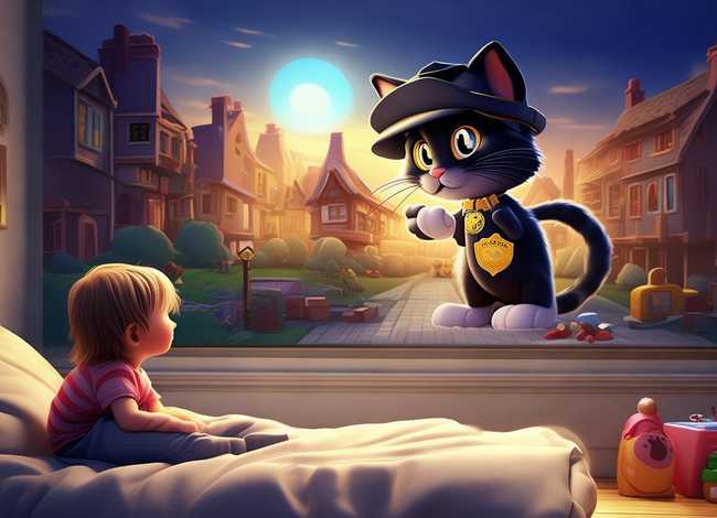 儿童睡前故事黑猫警长版 - 幼儿睡前故事黑猫警长
