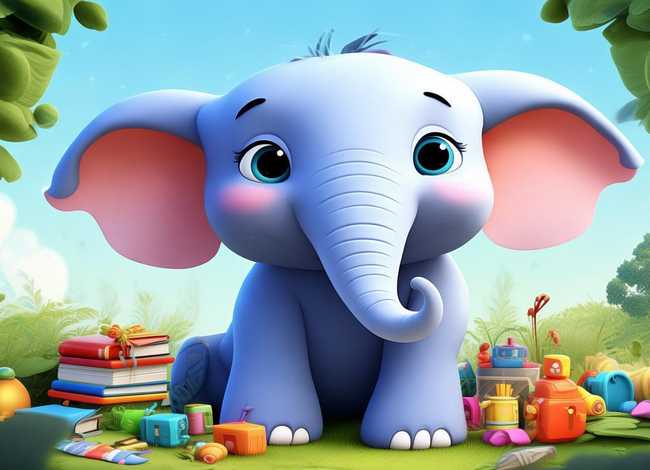 大象儿童故事绘本阅读；大象绘本故事图片