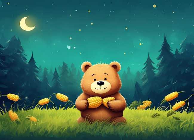 小熊掰玉米的儿童睡前故事（小熊掰玉米的故事教案）