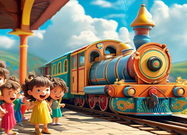 火车的幼儿故事；火车的幼儿故事视频