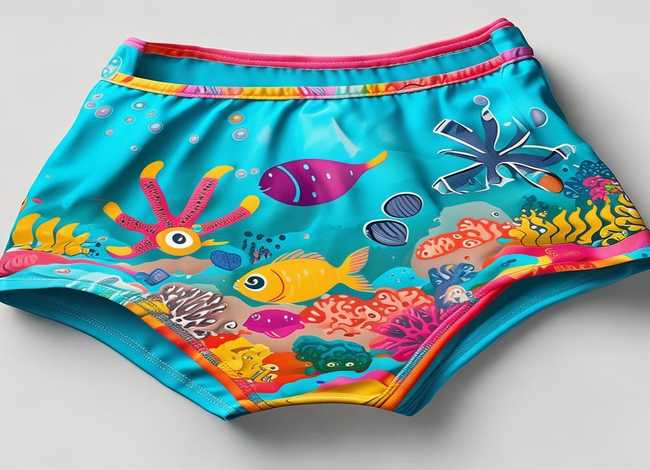 儿童泳衣海洋图案 儿童泳衣海洋图案设计