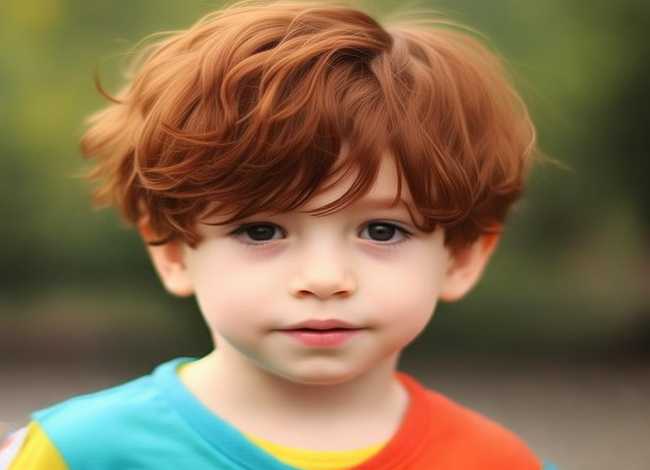 儿童栗子头发型图片（儿童栗子头发型图片 小男孩）