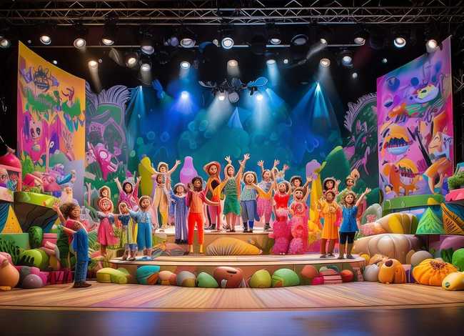 儿童舞台效果图（儿童舞台效果图片）
