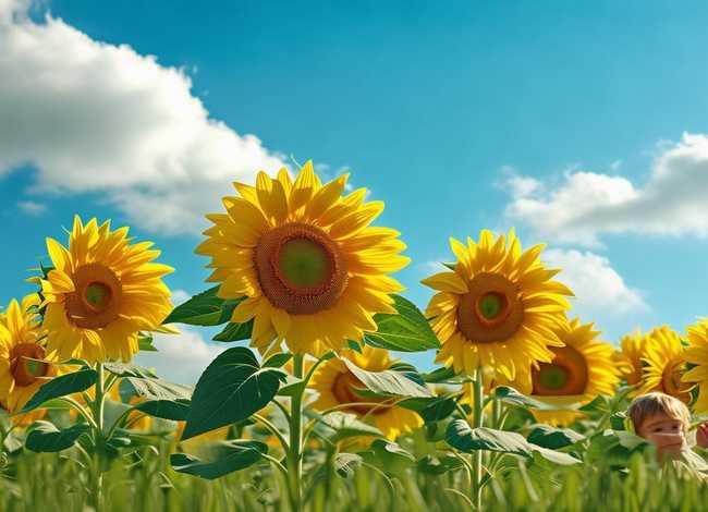 向日葵的故事儿童故事(向日葵的故事文字版) 向日葵的故事儿童故事(向日葵的故事文字版)