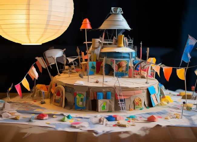 儿童手工月球基地、儿童手工月球基地怎么做