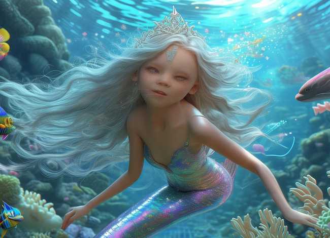 儿童美人鱼故事绘本 美人鱼绘本故事视频