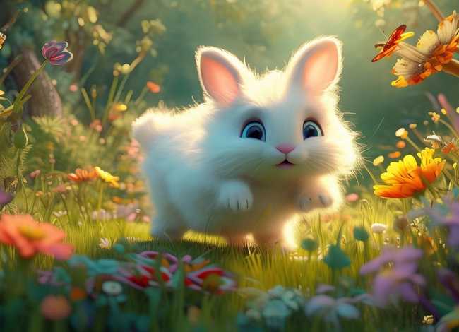 小白兔儿童故事（少儿故事小白兔的故事）