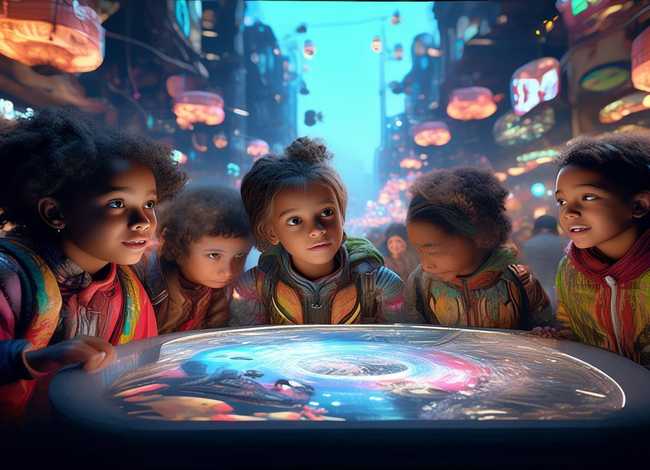 科幻故事儿童想象故事、想象的科幻故事