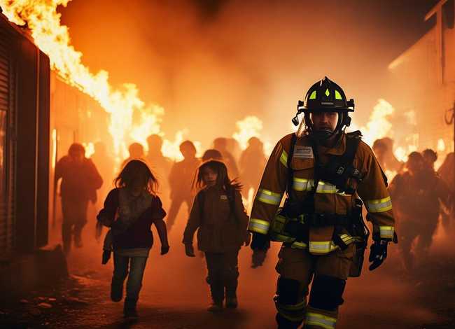 发生火灾的幼儿故事 - 发生火灾的幼儿故事视频