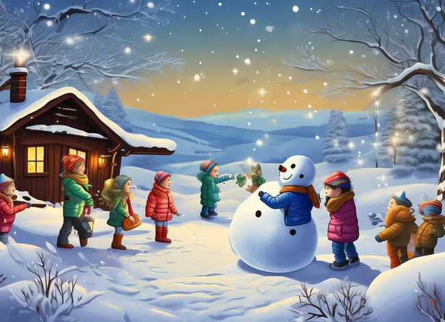 儿歌冬天的故事，儿歌冬天的故事简谱