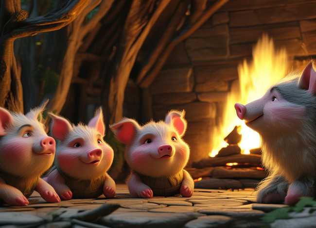 睡前故事 三只小猪（故事大全免费 睡前故事三只小猪）