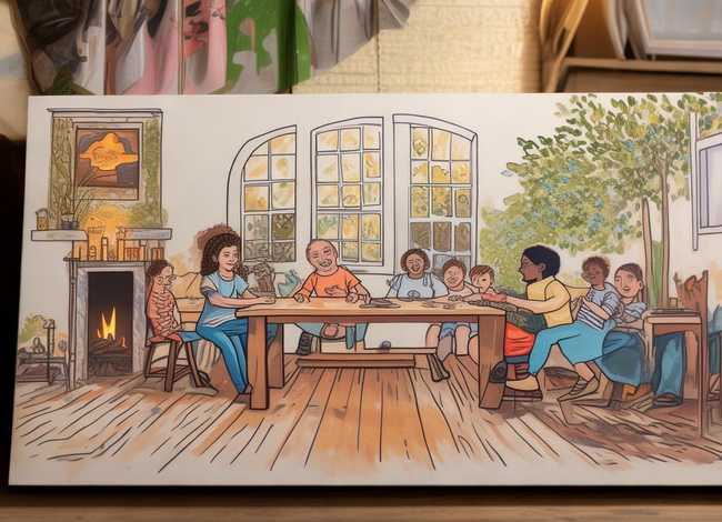 我家的故事绘画;我家的故事绘画简单又漂亮 我家的故事绘画;我家的故事绘画简单又漂亮