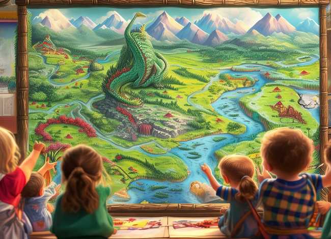 幼儿故事龙的传说 幼儿园龙的传说故事教案