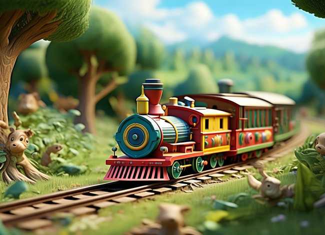 小火车故事文字、小火车故事文字图片