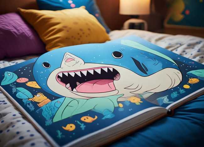 儿童睡前故事鲨鱼的故事 - 鲨鱼的故事 睡前故事