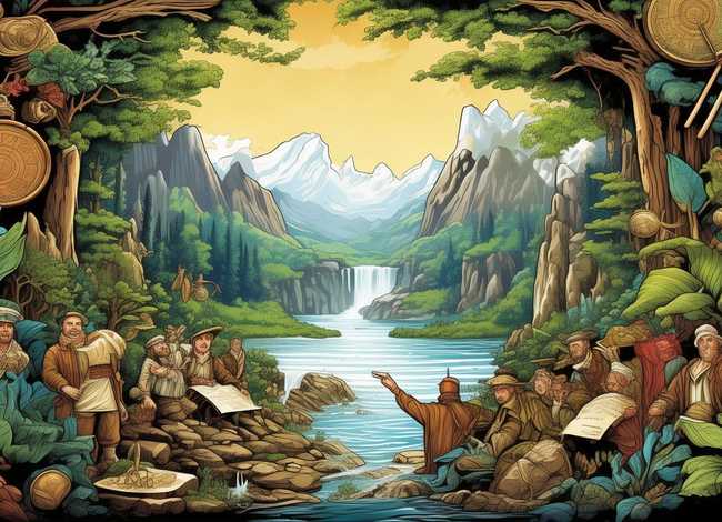 探险故事手抄报，探险故事手抄报图片