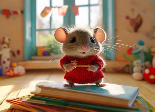 动物的儿童故事小老鼠 - 小老鼠的幼儿故事