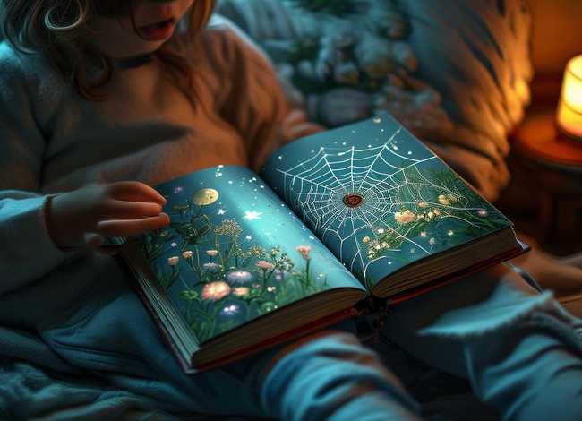蜘蛛的故事儿童睡前收听，蜘蛛的故事睡前故事